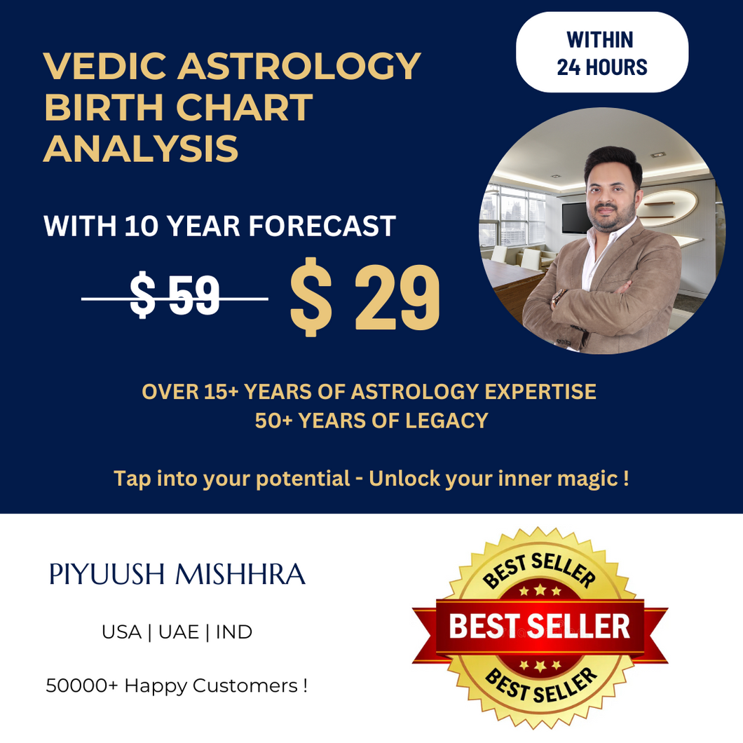 FULL IN DEPTH BIRTH CHART ANALYSIS WITH 10 YEAR FORECAST